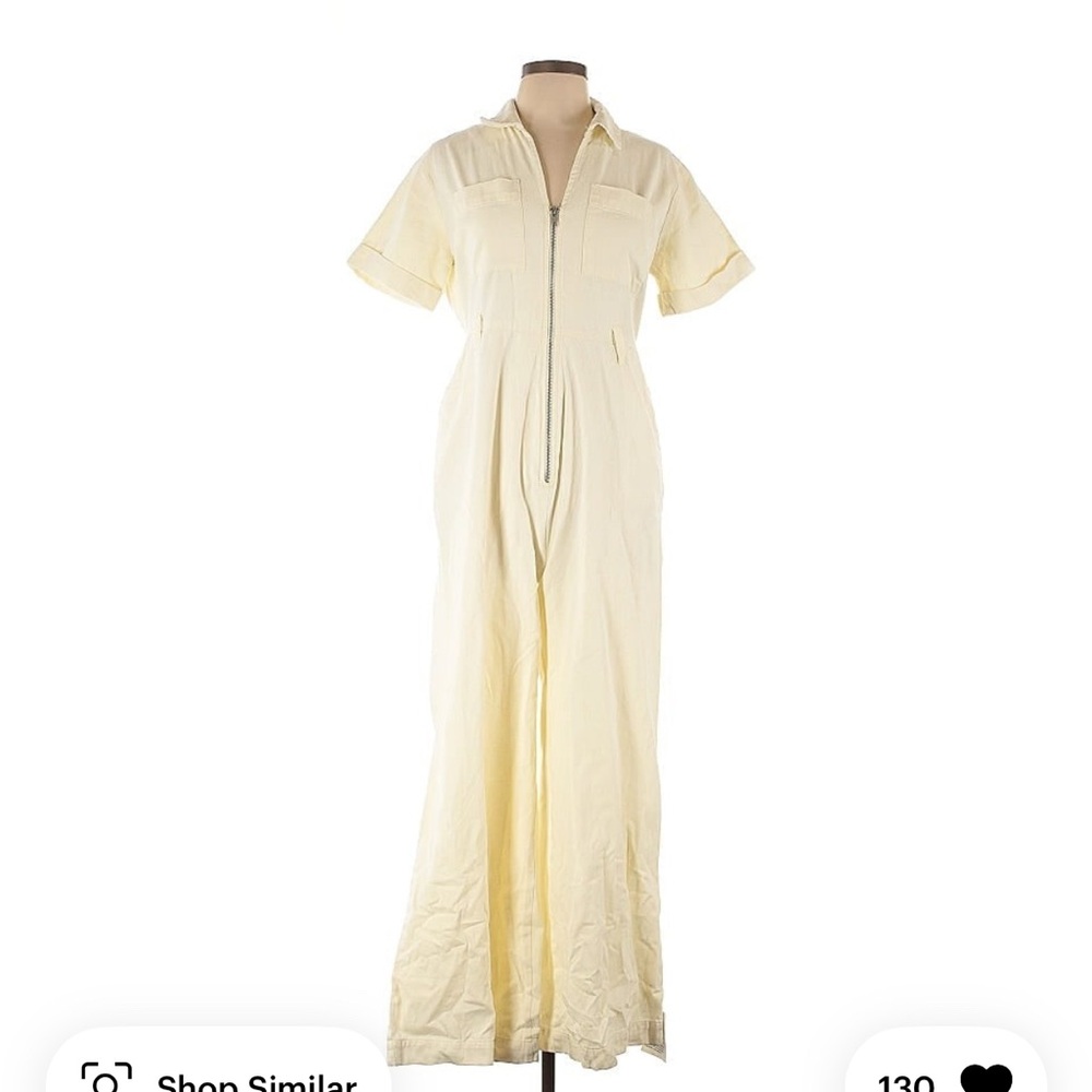 ASOS Cream Jumpsuit Sz 12